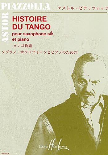 Histoire du Tango (Tenor Saxophone and Piano)