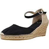 TONI PONS CALDES - Toni Pons vegan women's wedge espadrille made of linen.