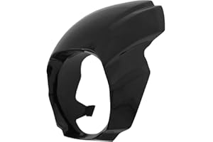 HCmotorku Motorcycle Headlight Fairing Cover Mask Fit For Harley Softail Breakout 2018-2023 Gloss Black
