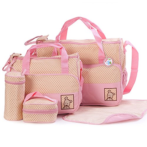 Preisvergleich Produktbild Babyhugs Wickeltaschen Set, mit speziellem Taschen-Organizer, 6-teilig