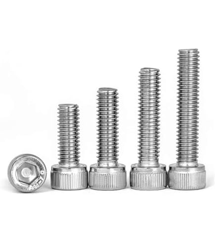 US STAINLESS 10-Pack 3/8-16 X 1.5" Stainless Steel 316 Hex Bolts With Nuts - Marine Grade UNC Thread