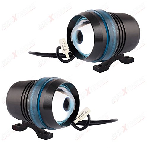 AllExtreme U3 Projector fog Light with Blue Ring Universal Fog Light for All Bikes (Black) RS.1065 (70.00% Off) - Amazon