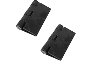 SOTOOLS 2 charnières à souder SO-TOOLS - Avec bande de soudure - Dimensions : env. 76 x 76 x 2 mm.