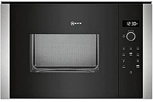 Micro ondes Encastrable Neff HLAWD53N0 - Micro-Ondes Integrable Inox et noir - 25 litres - 900 W