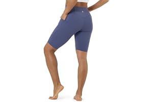 LAPASA Short de Sport & de Yoga Femme Legging Court Cycliste Fitness Gym Pilates Taille Haute Gainant Amincissant L52A1/B1