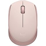 Logitech M171 Mouse Wireless per PC, Mac, Laptop, 2,4 GHz con Mini Ricevitore USB, Tracciamento Ottico, Durata della Batteria