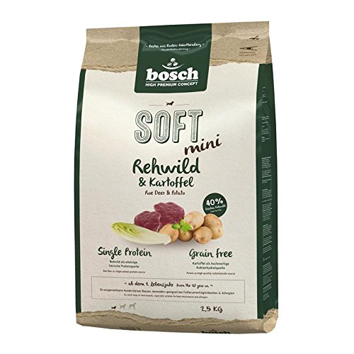 Preisvergleich Produktbild Bosch Soft+ Mini Rehwild & Kartoffel 5x1kg