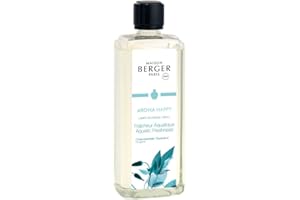 MAISON BERGER Lampe Berger - Recambio para ambientadores (Aroma Happy Fraîcheur Aquatique/Frescura acuática, 1 L)