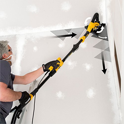 2in1 Kombi-teleskop Trockenbauschleifer Deckenschleifer Langhalsschleifer Wandschleifer POWX0477 - 7