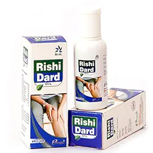 North India Pharma RISHI DARD OIL - 50 ml, Pack of 4