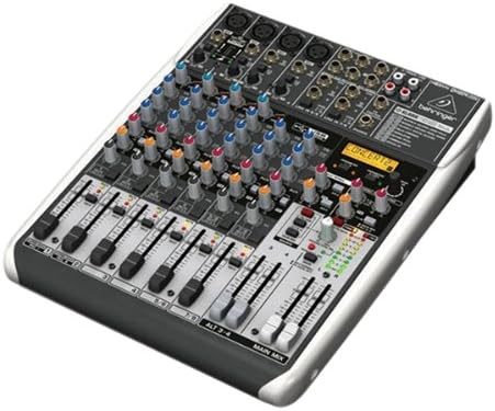 XENYX QX1204USB Premium 12 Input 2/2 Bus Mixer with Multi-FX Processor, Wireless Option and USB/Audio Interface