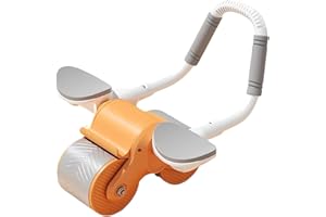 AouiSton Ab Roller Wheel, Rueda abdominal de rebote,Rodillo para abdominales en casa,Rodillo abdominal par aentrenamiento de fuerza fitness para casa herramientas gimnasio multifunción