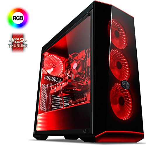 VIBOX Nebula GS660-1 Gaming PC Ordenador de sobremesa con Cup  n de Juego  3 5GHz Intel Pentium Dual-Core Procesador  Nvidia GeForce GTX 1050 Tarjeta Grafica  8GB DDR4 RAM  1TB HDD  Sin OS 