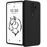 URUCHI Redmi Note 8 Pro ile Uyumlu Kılıf, İ&ccedil;i Kadife Kaplamalı İnce Sıvı Silikon Kapalı Kamera Tam Koruma Yumuşak Silikon Kap