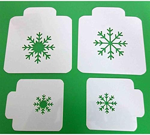 Snowflakes Stencil set 4 stencil set