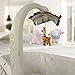 BEST FOR KIDS 4 in 1 cradle with melody, vibration, , night lamp and swing with switch control (Blue)