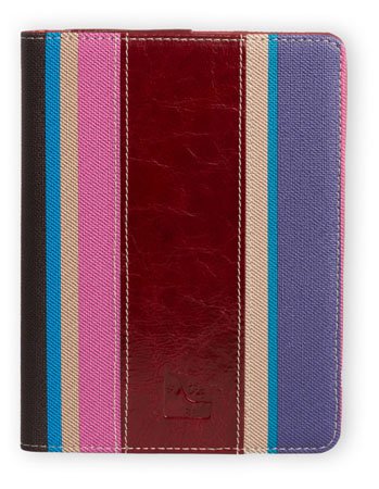 Die original GeckoCovers Luxus Kobo Aura HD Hülle Case Tasche Cover mit auto ‚wake-up/sleep‘ Funktion in der Farbe Fashion rot / pink – Im praktischen Buchstyle und Magnetverschluss - 2