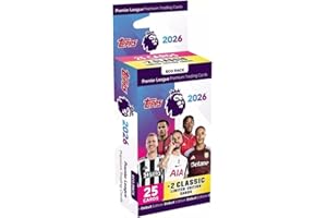 Topps Premier League 2025/26 Eco Pack - 25 Cards (2 Retail Packs + 5 Card Bonus + 2 Classic LE Cards) + HeartGlobal Shipping Protection