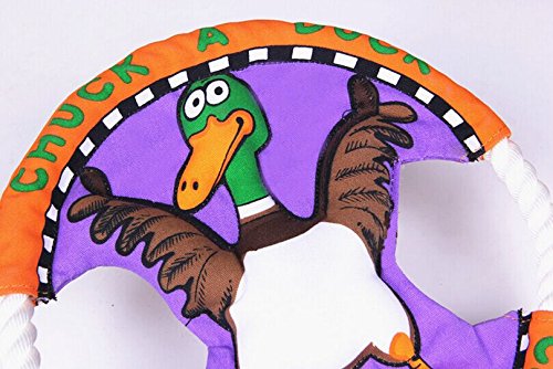 SHENNOSI-Pet-Frisbee-Toy-Dog-Cat-Training-Supplies-Canvas-With-Squirrel-Ostrich-Pattern