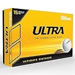 Wilson Ultra Ultimate Distance Golf Balls - Pack of 15