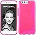Produktbild ENERGMiX Silikon Hülle kompatibel mit Huawei P10 Plus S-Line Tasche Case Zubehör Schale in Pink