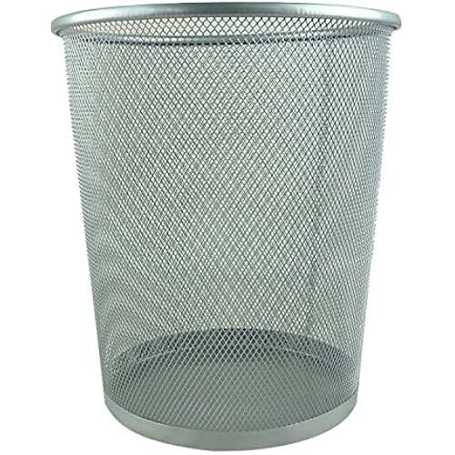 Amazon.co.uk white wicker waste paper basket