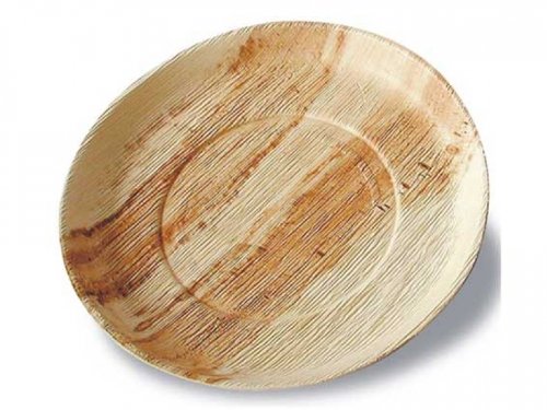 spécification Greenway Lot de 25 assiettes rondes en feuilles de palmier 24 x 2,5 cm