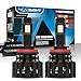 Price comparison product image NOVSIGHT H11 H8 H9 LED Headlight Bulbs 100W (50W/Bulb) 20000LM (10000LM/Bulb) 6000K Beam Lampe All-in-One Conversion Kit Lampe Lights of Halogen and Xenon Kit