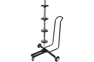 ‎DINO KRAFTPAKET Dino KRAFTPAKET 130002 fahrbarer Felgenständer XL (235-er bis 285-er Reifengrößen) mit Reifenschutzhülle für fachgerechte Lagerung von Kompletträdern