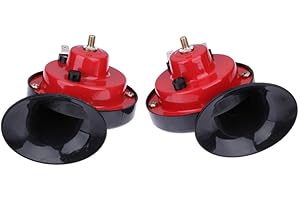 AUTOBITS Universal Tuning Auto Hupe 2 Klang Horn Lufthorn Fanfare NEU 12V E-Zeichen