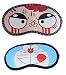 Jenna™ Angry-DoremonCartoon Face Sleeping Eye Mask (Pack of 2) RS.399.00