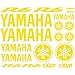 Price comparison product image Stickers Sticker Yamaha R6 Ref: moto-164 yellow