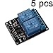 Produktbild Gaoxing Tech. 5PCS 5V zwei 2 Kanal Relais Modul mit optocoupler Für Arduino PIC AVR DSP ARM