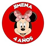 vela minnie vermelha 1 ano Todas nuestras obleas se pueden imprimir en formato redondo (19 cm de diámetro) o en formato cuadrado (19 x 19 cm). Podemos imprimir cualquier imagen que nos envíes y personalizarla a tu gusto. Echa un vistazo a todos los productos de nuestra tienda: http://www.amazon.es/shops/A2PP59G7ES06UP