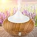 Produktbild Gugutogo Holz Farbe Ultraschallton Smart-Aroma Diffuser Ätherisches Öl-Luftdurchlass