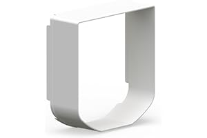 Sure Petcare SureFlap - Extensor de túnel para Gato con Microchip, Accesorio de instalación en Pared, Color Blanco