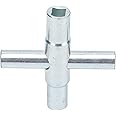Sillcock Key, British System Cross Tap Wrench Lightweight Saving Time for Home for Bathroom