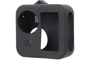 Bigking Obudowa na kamerę sportową, panoramiczna kamera sportowa silikonowa obudowa ochronna akcesoria do GOPRO MAX