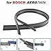 Produktbild 2 x 600mm 340mm Wischergummi Scheibenwischer Gummi Ersatz geeignet für BOSCH AEROTWIN 3397007504 AR605S AEROTWIN front Wischerblätter - INION