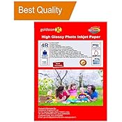 Gocolor Inkjet High Glossy Photo Paper 210 GSM 4R (4x6 inch)/100 Sheets