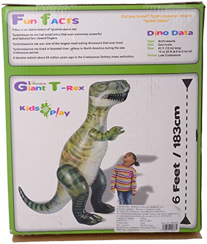 Kids@Play Giant Inflatable T-Rex