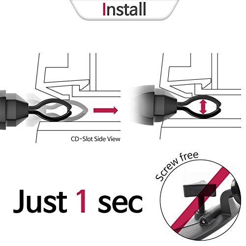 Original PPYPLE CD VIEW-M Magnet universal CD Schlitz Autohalterung KFZ Auto Handy Halter Halterung Car Mount Smartphone fÃ¼r Handy, Smartphone, Navi usw.