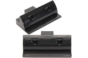 GSL SPARK Spark - Soportes de montaje lateral para panel fotovoltaico solar en color blanco para caravana, casa o barco (negro)