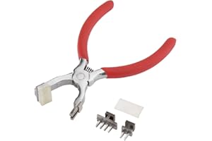 Delaman Utensile Punzonatore In Pelle Non Facile Da Rompere, Perforatore N Pelle Pinza Per Cucire A Mano Pinza Per Punzonatrice Per Cintura Facilmente Per Cintura, Sella, Cinturino, Scarpe, Sella