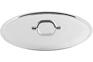 BALDASSARE AGNELLI Pentole Agnelli FAMA2930 Coperchio in Alluminio, 30 cm, Argento