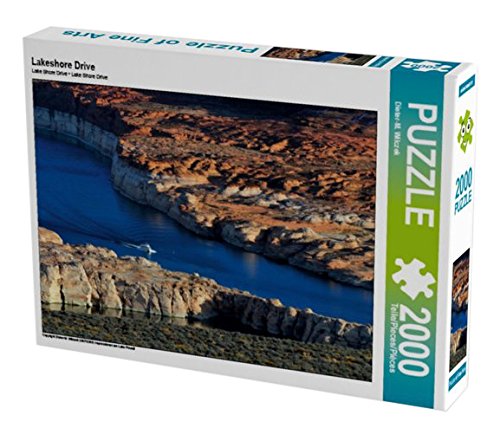 Preisvergleich Produktbild Lakeshore Drive 2000 Teile Puzzle quer (CALVENDO Natur)