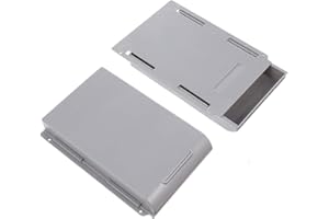 SIMUER 2 pcs Under Desk Drawer Organizer, Hidden Drawer Pen Box Under The Table, Suitable for Bathroom Storage Box,Office,Home,School Paste Style Drawer Box(Gray)