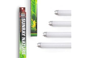 Terra Exotica Sunray Nature Tageslicht-Leuchtstoffröhre für Terrarien 15W 18W 30W oder 36W – Natürliches Licht zur Terrarienbeleuchtung (15, Watt)