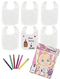 Baby Shower Bibs Drawing Game