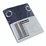 Dream Art Darkening Thermisch isolierte Blackout Tülle Vorhänge für Wohnzimmer,Blau,132×160 cm,ein Paneel - 8